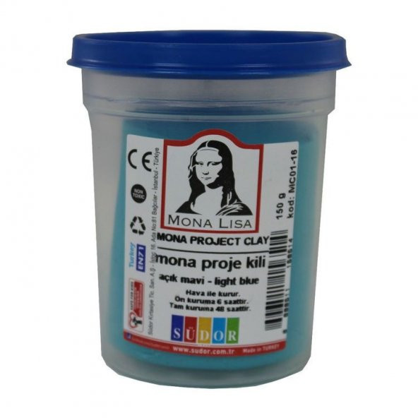 Südor Mona Lisa Mona Proje Kili 150 gr Açık Mavi