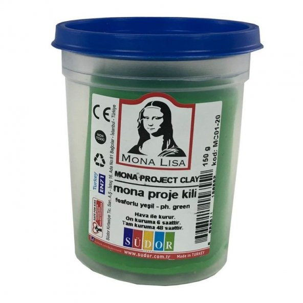Südor Mona Lisa Mona Proje Kili 150 gr Fosforlu Yeşil ürün görseli 1