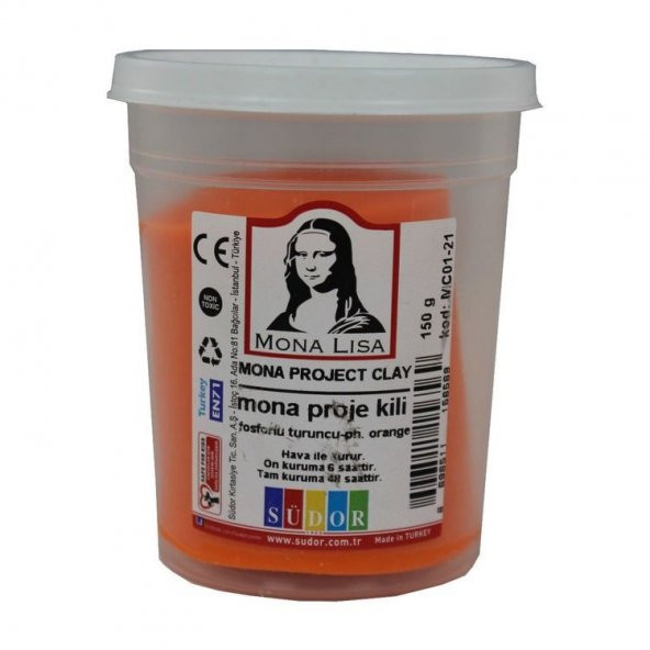 Südor Mona Lisa Mona Proje Kili 150 gr Fosforlu Turuncu