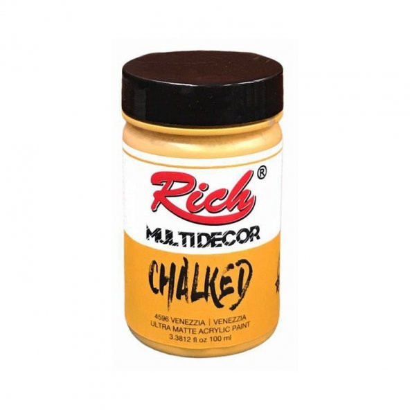 Rich Multi Decor Chalked Akrilik Boya 100 cc. 4596 VENEZZYA ürün görseli
