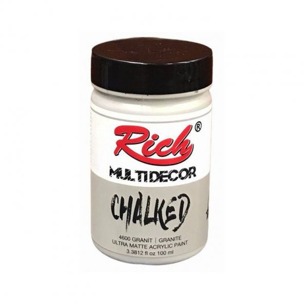 Rich Multi Decor Chalked Akrilik Boya 100 cc. 4600 GRANİT