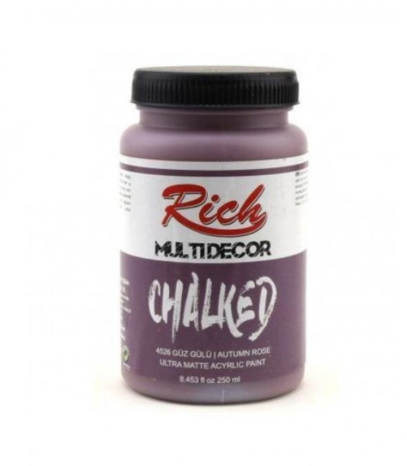 Rich Multi Decor Chalked Akrilik Boya 250 cc. 4526 GÜZGÜLÜ