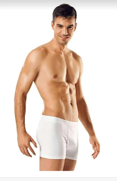 TUTKU 0114 ERKEK LİKRALI BOXER ŞORT 12 ADET