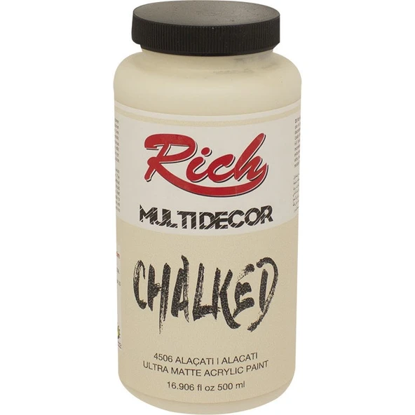 Rich Multi Decor Chalked Akrilik Boya 500 cc. 4506 ALAÇATI