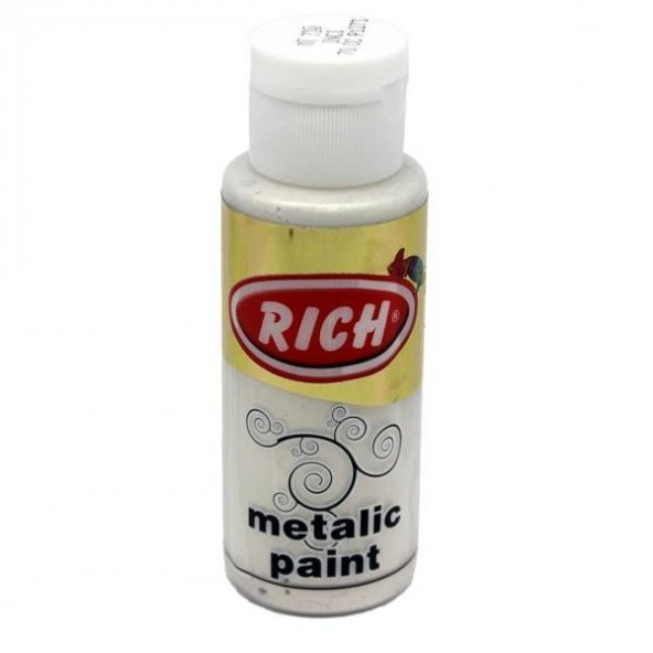 Rich Metalik Akrilik Boya 60 cc. 730 İNCİ