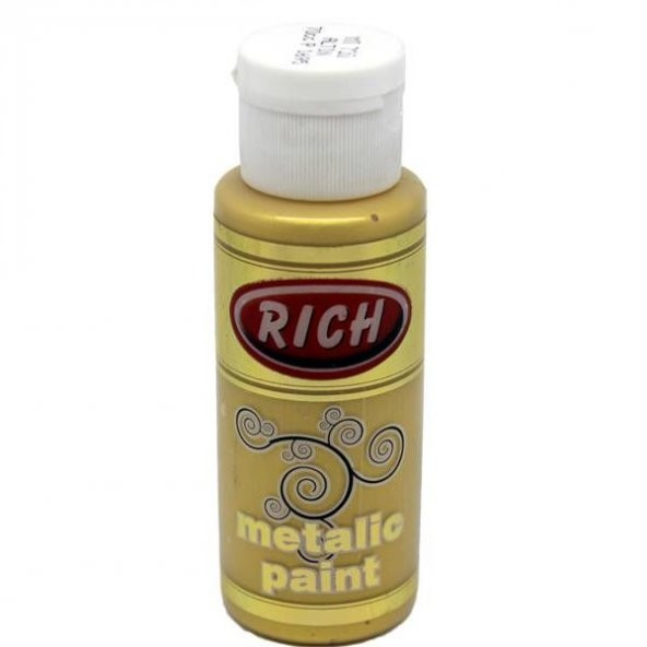 Rich Metalik Akrilik Boya 60 cc. 720 ALTIN