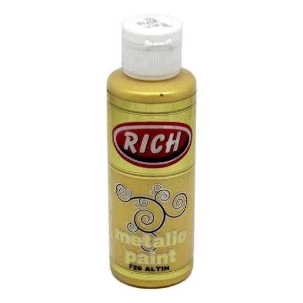 Rich Metalik Akrilik Boya 120 cc. 720 ALTIN