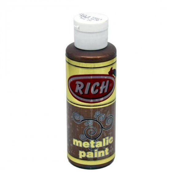 Rich Metalik Akrilik Boya 120 cc. 774 AÇIK KAHVE