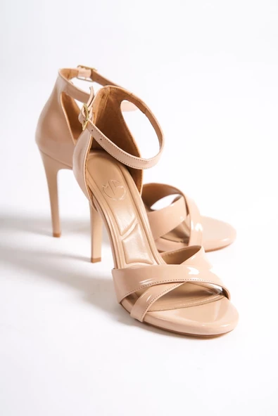 Pearl Ten Rugan Platform Topuklu Abiye Ayakkabı - 4