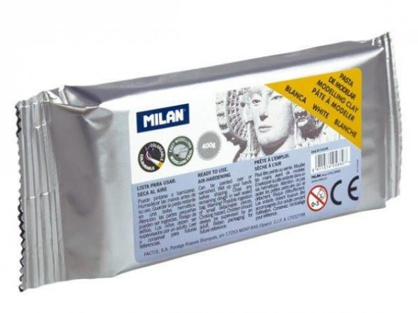 Milan Model Hamuru 400 gr. BEYAZ