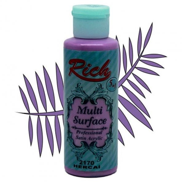 Rich Multi Surface Her Yüzey İçin Akrilik Boya 120 cc. 2170 HERCAİ