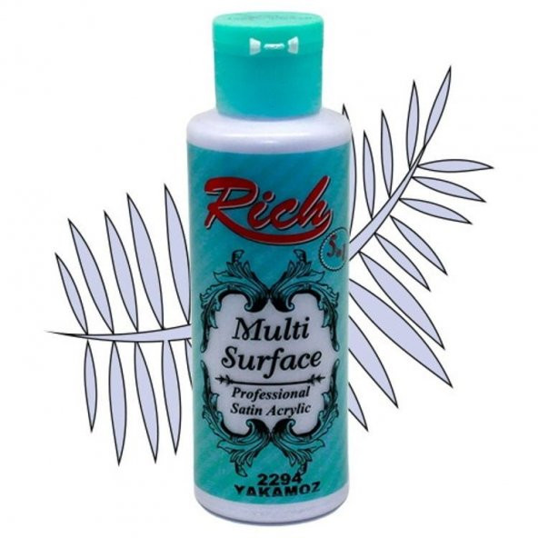 Rich Multi Surface Her Yüzey İçin Akrilik Boya 120 cc. 2294 YAKAMOZ