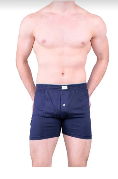 JİBER 127 ERKEK HAVLU KEMER PENYE BOXER ŞORT TEKLİ - 3