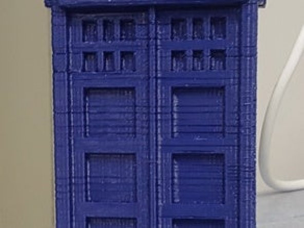 Doctor Who Tardis - Düz Tabanlı Hediyelik Süs Eşyası Aksesuar - 5