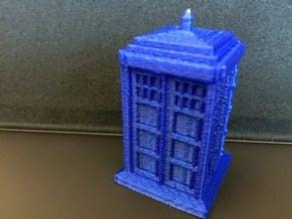 Doctor Who Tardis - Düz Tabanlı Hediyelik Süs Eşyası Aksesuar - 6