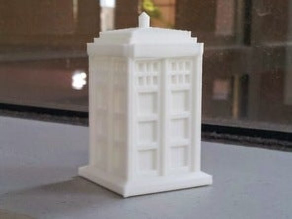 Doctor Who Tardis - Düz Tabanlı Hediyelik Süs Eşyası Aksesuar - 7