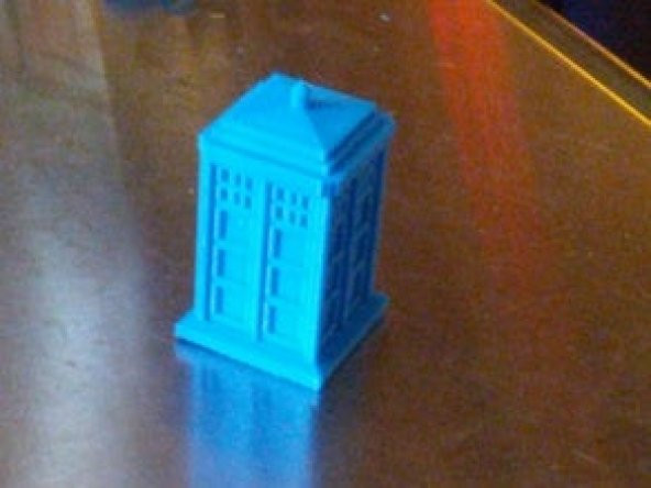 Doctor Who Tardis - Düz Tabanlı Hediyelik Süs Eşyası Aksesuar - 11