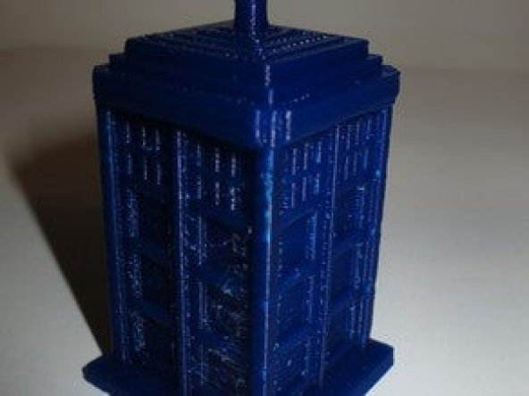 Doctor Who Tardis - Düz Tabanlı Hediyelik Süs Eşyası Aksesuar - 12
