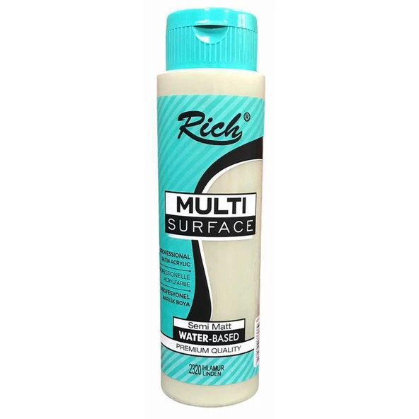 Rich Multi Surface Her Yüzey İçin Akrilik Boya 500 cc. 2320 IHLAMUR