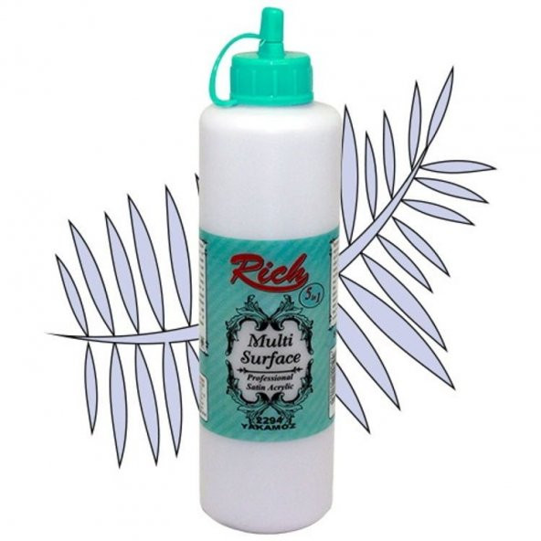 Rich Multi Surface Her Yüzey İçin Akrilik Boya 500 cc. 2294 YAKAMOZ ürün görseli