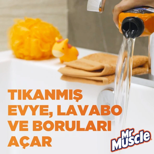 Mr. Muscle Jel Lavabo Açıcı, 1L - 3