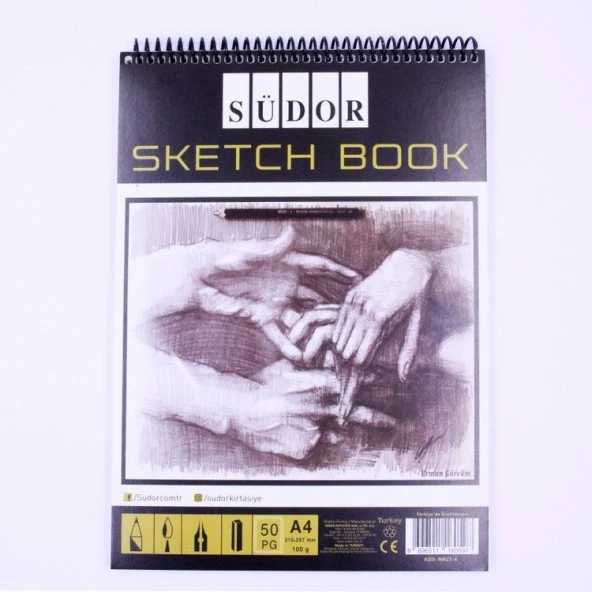 Südor Telli Eskiz Defteri 100 gr 50 yp A4