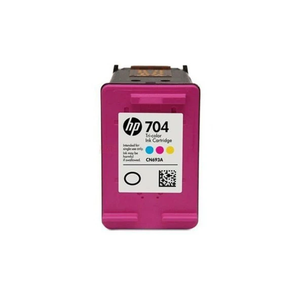 HP Mürekkep Kartuş Orj. No:704 Renkli - Resim 2