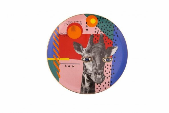 Porland Wild Life Giraffe Düz Tabak 28 cm 04ALM005132 ürün görseli