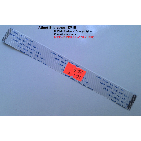 Mega Mg-3361bt Oto Teyp Awm Flex Kablosu 16-1-15A
