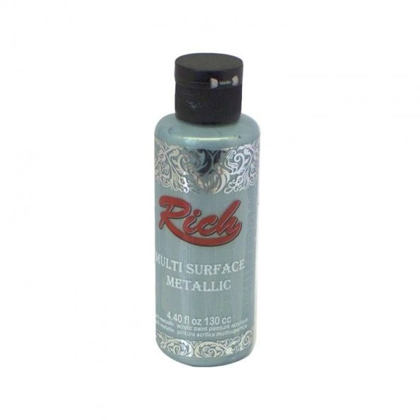Rich Multi Surface Metalik Her Yüzey İçin Akrilik Boya 120 cc. 6534 SU YEŞİLİ
