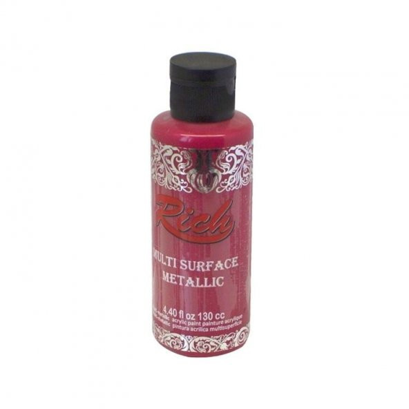 Rich Multi Surface Metalik Her Yüzey İçin Akrilik Boya 120 cc. 6540 ELMA ŞEKERİ