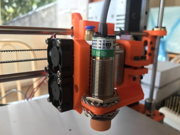 İ3-Rs 3D Yazıcı İçin Mk8 Ekstruder Montajı Plastik Aparat - 2