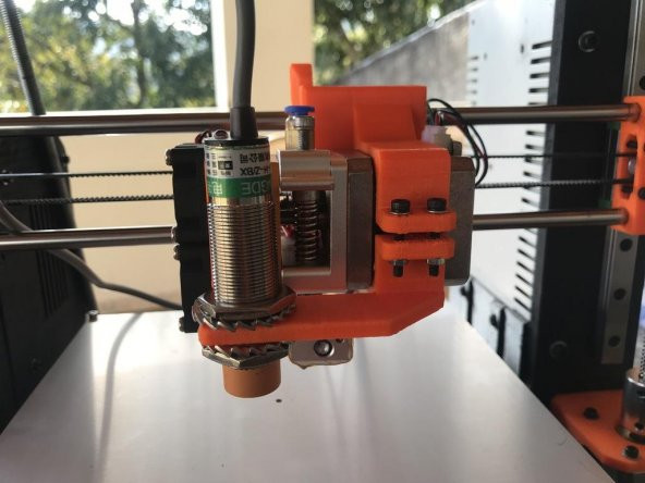 İ3-Rs 3D Yazıcı İçin Mk8 Ekstruder Montajı Plastik Aparat - 3