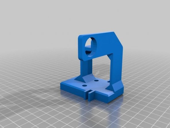 İ3-Rs 3D Yazıcı İçin Mk8 Ekstruder Montajı Plastik Aparat - 6
