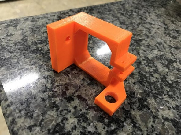 İ3-Rs 3D Yazıcı İçin Mk8 Ekstruder Montajı Plastik Aparat - 8