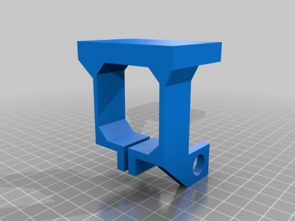 İ3-Rs 3D Yazıcı İçin Mk8 Ekstruder Montajı Plastik Aparat - 9