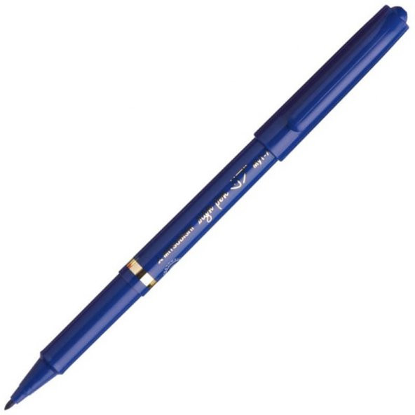 Uni Akrilik Uçlu İmza Kalemi Mitsubishi Sign Pen 1.0 mm Mavi