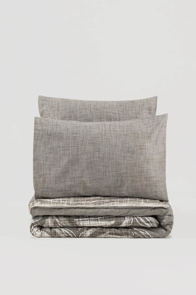 Cotton Box Modern Çift Kişilik Nevresim Takımı Root Vizon - 3