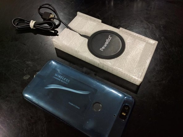 Nexus 6P Powerbot Qi Kablosuz Şarj Standı Plastik Aparat