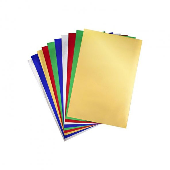 Nova Color Aynalı Karton 10 Renk 20x30 cm