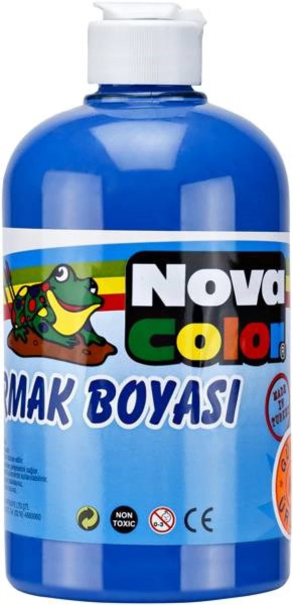 Nova Color Parmak Boyası 500 gr. MAVİ