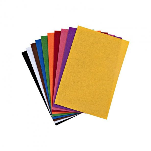 Nova Color Renkli Keçe 10 Renk 20x30 cm
