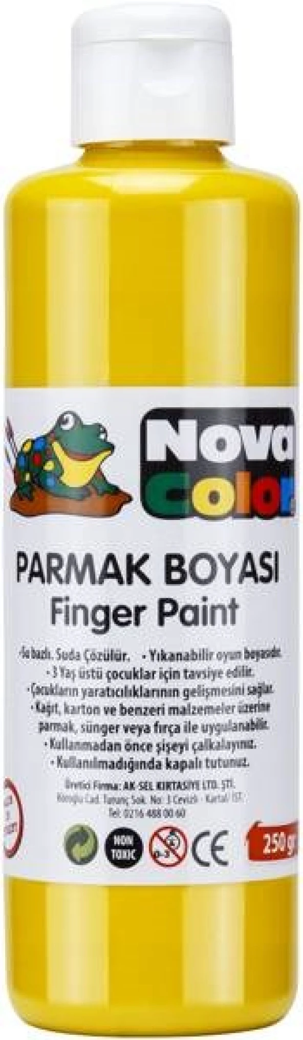 Nova Color Parmak Boyası 250 gr. SARI