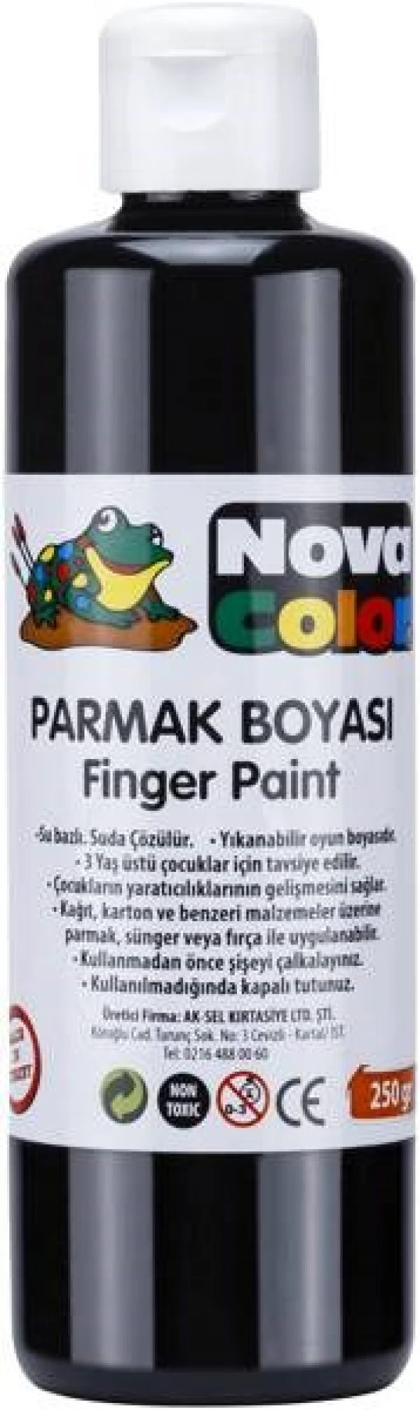 Nova Color Parmak Boyası 250 gr. SİYAH
