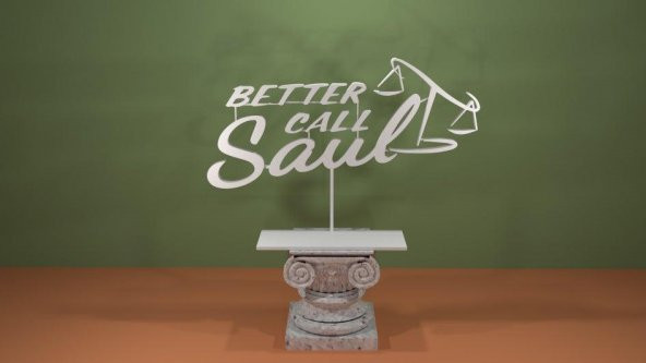 Daha İyi Arama Saul! Logo Plastik Aparat
