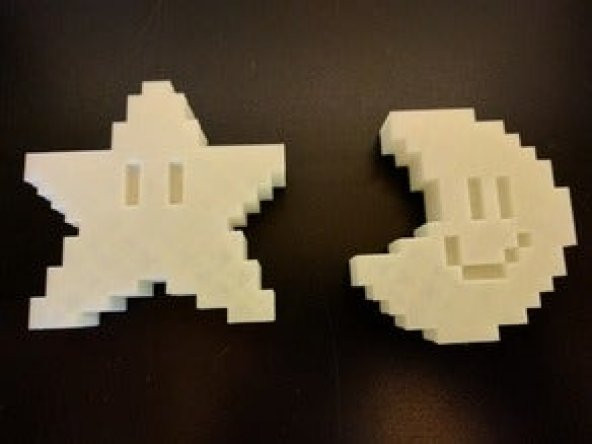 Super Mario World Yıldızı ve Ayı Dekoratif Masaüstü Aksesuarı - 1