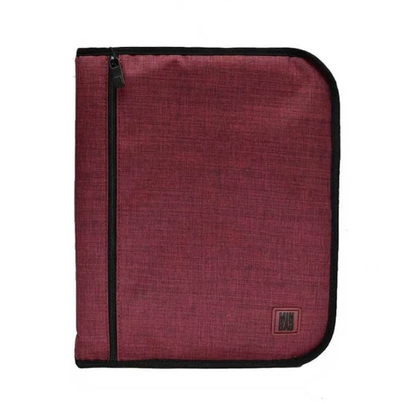 Minbag Flexible Laptop ve Tablet Çantası 13 Inch BORDO