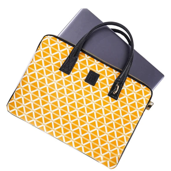 Minbag Marin Laptop Çantası 13 Inch HARDAL SARISI