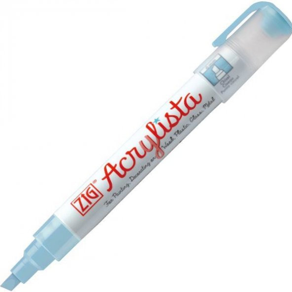 Zig Acrylista Marker Akrilik Boyama Kalemi 6 mm Kesik Uç FORGET ME NOT