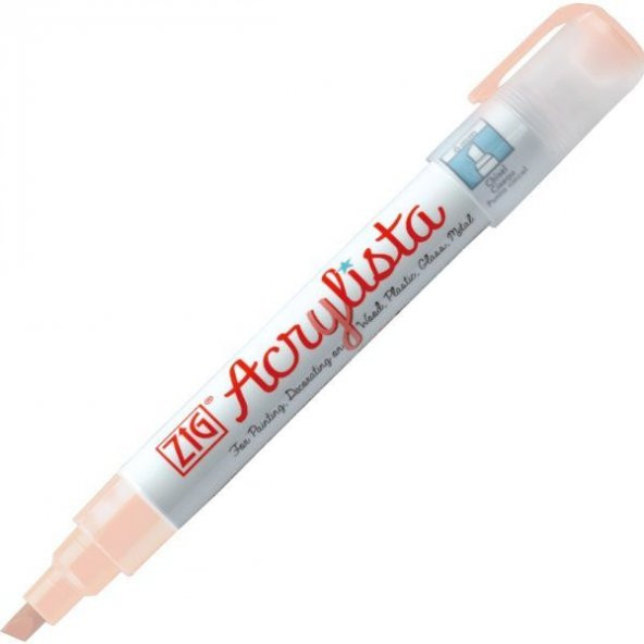Zig Acrylista Marker Akrilik Boyama Kalemi 6 mm Kesik Uç FLESH